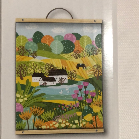 Colorful Nature Scene Paint-by-Number Kit - Picture 8 of 10